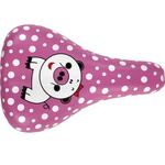 Седло велосипедное детское VADER, 220х140мм, 250г, наполнитель ПУ, розовое, VD728A-06, изображение  - НаВелосипеде.рф