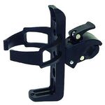 Флягодержатель велосипедный M-Wave BC 360°, на руль/раму, пластик, черный, 5-340951, изображение  - НаВелосипеде.рф