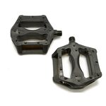 Педали TBS CJ-2022, MTB, пластиковые, с подшипниками, с отражателем, ось 9/16", чёрные, CJ-2022, изображение  - НаВелосипеде.рф