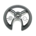 Защита звезды TBS SW-720, пластик, дымчатая, 46-48T, универсальная, SW-720 -SMOKE, изображение  - НаВелосипеде.рф