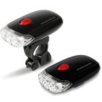 Фонарь передний Kross LUMI 3LED, 3 светодиода, черный,  T4COSLP0138BK, изображение  - НаВелосипеде.рф