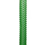 Покрышка Vinca sport PQ 817, 24х1.95, зеленая, PQ 817 green 24*1.95, изображение  - НаВелосипеде.рф