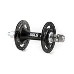 Велосипедная втулка ColtBikes SOLO, передняя, 32H, чёрный, промподшипник, гайка, CBHFB26632, изображение  - НаВелосипеде.рф