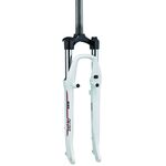 Вилка велосипедная RST Neon ML, 700С х 28,6, пружинно-эластомерная, V+D, 60мм, белая, 1-0330, изображение  - НаВелосипеде.рф