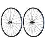 Колеса велосипедные Shimano MT15 переднее и заднее, 26'', Center Lock, цвет черный EWHMT15AFR6ME, изображение  - НаВелосипеде.рф