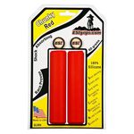 Грипсы велосипедные ESI Chunky, 130 мм, силикон, красный, GLV04, изображение  - НаВелосипеде.рф