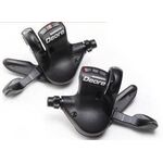 Переключатель для велосипеда Shimano Deore Rapidfire PLUS правый, передний 9 скоростей 5-5821407, изображение  - НаВелосипеде.рф