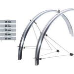 Крылья велосипедные SKS Chromoplastics P 65, 26", черные, 10126, изображение  - НаВелосипеде.рф