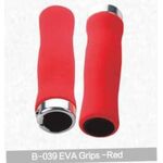 Грипсы велосипедные Kivi, Eva, красный, B-039, изображение  - НаВелосипеде.рф