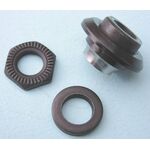 Конус велосипедный SHIMANO, к FH-M525A/M529, левый, с гайкой, шайбой, Y3SX98020, изображение  - НаВелосипеде.рф