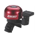 Звонок BBB EasyFit, красный, BBB-12, изображение  - НаВелосипеде.рф