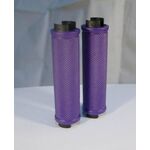 Грипсы велосипедные Colt Rifle Thick, фиолетовый, без фиксаторов, HY-687EP-10, изображение  - НаВелосипеде.рф