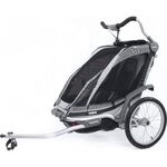 Коляска THULE Chinook 1/Чинук 1+(Набор прогулочной коляски  и набор для бега) черный, 10101510, изображение  - НаВелосипеде.рф