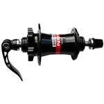 Велосипедная втулка NOVATEС, передняя, 32 отверстия, чёрная, 5-326330, изображение  - НаВелосипеде.рф