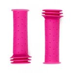 Грипсы велосипедные детские Vinca sport, резиновые, 102 мм, розовый, H-G 96 pink/child, изображение  - НаВелосипеде.рф