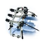 Автобагажник на заднюю дверь Peruzzo PADOVA алюминый труба D:30 мм для 2-х видов, 650, изображение  - НаВелосипеде.рф