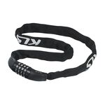 Велосипедный замок KELLYS CHAINLOCK 6, цепь, кодовый, тканевая-оболочка, Ø=6мм, черный, NKE92858, изображение  - НаВелосипеде.рф