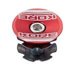 Крышка рулевой с якорем Kore, красный, KTC0001RAT, изображение  - НаВелосипеде.рф