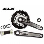 Система шатунов велосипедная Shimano SLX, M675, 175мм, 40/28 с кареткой IFCM675E08X, изображение  - НаВелосипеде.рф