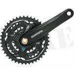 Система шатунов велосипедна SHIMANO ALTUS OCTAL EFCM3118С222XL 21-24 ск. 42/32/22 170 мм смен.зв. черная инд. уп. 2-4019, изображение  - НаВелосипеде.рф
