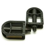 Педали TBS CJ-16-3, детские, пластиковые, ось 1/2", без подшипников, CJ-16-3-1/2", изображение  - НаВелосипеде.рф