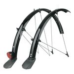 Крылья велосипедные SKS BLUEMELS CABLE TUNNEL 28″ 45, black, 11187, изображение  - НаВелосипеде.рф