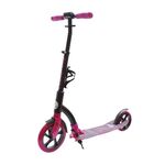 Самокат COD-X 4.0, алюминий, регулируемый, 230+180 мм, до 100 кг, черно-розовый, 00-180023, изображение  - НаВелосипеде.рф
