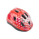 Шлем детский AUTHOR Mirage 168, светодиодный фонарь, 12 отверстий, красный, 48-54см, 8-9089983 , изображение  - НаВелосипеде.рф