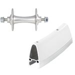 Колесо велосипедное REMERX переднее для FIXED GEAR, REMERX/Novatec, на промах, VAM28MaxF3, изображение  - НаВелосипеде.рф