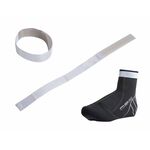 Светоотражающая лента AUTHOR A-O35, на руку/ногу с липучкой, неоново-серебристый, 8-7901015, изображение  - НаВелосипеде.рф