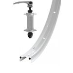 Колесо велосипедное REMERX 26", переднее 36Н, Remerx 26", втулка Novatec Al, VAM26REM36NVF, изображение  - НаВелосипеде.рф