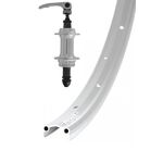 Колесо велосипедное REMERX 26", заднее 36Н, Remerx 26", втулка Novatec Al, VAM26REM36NVR, изображение  - НаВелосипеде.рф