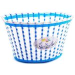 Велокорзина Vinca sport, детска, на руль, белая, P04 Lavender 2017, изображение  - НаВелосипеде.рф