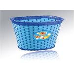 Велокорзина Vinca Sport, детская, на руль, синяя, Р 05 Planes, изображение  - НаВелосипеде.рф