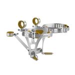 Флягодержатель Elite Eroica, алюминий, двойной, EL0156001, изображение  - НаВелосипеде.рф