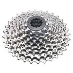 Кассета Shimano HG50, 8 скоростей, 11-34T, никелированная, ECSHG508134P, изображение  - НаВелосипеде.рф