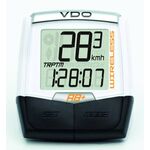 Велокомпьютер VDO A8+, 8 функций, беспроводной, черно-белый, 4-1201, изображение  - НаВелосипеде.рф