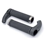 Ручки-рога(мини) для велосипеда Author алюминиевые короткие  135мм  ABE-C10 черные 8-33153005 , изображение  - НаВелосипеде.рф