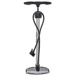 Велонасос BETO, напольный, профи, алюминий с манометром 11Бар/160 PSI, серебристый, 5-470324, изображение  - НаВелосипеде.рф