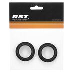 Пыльники RST 36мм для R1/STORM/SPACE (пара) резина черный 1-0937, изображение  - НаВелосипеде.рф
