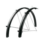 Крылья велосипедные SKS, 56мм, 28", чёрные, 11205, изображение  - НаВелосипеде.рф