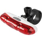 Фонарь задний Kross RED STRIKE, 3 функции, 5 светодиодов,  белый, T4COSLT0125WH, изображение  - НаВелосипеде.рф