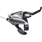 Шифтер Shimano Tourney EF510, задний/ правый, для 7 скоростей, серебристый, ASTEF5102RV7AS, изображение  - НаВелосипеде.рф