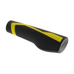 Грипсы велосипедные KELLYS TOKEN LockOn, 130/135 мм, кратон, желтый, ZKE92748, изображение  - НаВелосипеде.рф