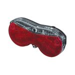 Фонарь задний KELLYS RACKOON, на багажник, 0,9 Lm х 180 час, черный, батарейки в комплекте, 92893, изображение  - НаВелосипеде.рф