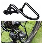 Защита заднего переключателя HORST, стальная, черная, крепление на заднюю ось, 00-170398, изображение  - НаВелосипеде.рф