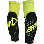 Налокотники подростковые Leatt 3DF 5.0 Elbow Guard Junior, желто-черный, 5016100802, изображение  - НаВелосипеде.рф
