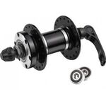 Велосипедная втулка TBS, передняя, 32H, с эксцентриком, на промподшипниках, под диск, чёрная, SF-A236F, изображение  - НаВелосипеде.рф