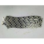 Цепь ROXTER Z50, 7 скоростная, 1/2x3/32"x116L, индексная, серая, с соединительным звеном, Z50, изображение  - НаВелосипеде.рф