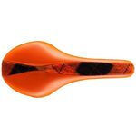 Седло велосипедное Fizik TUNDRA SQUARED, черный/оранжевый, 7042PXSA09734, изображение  - НаВелосипеде.рф